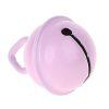 breloque clochette grelot ROSÉE acier 11 mm pour hochet