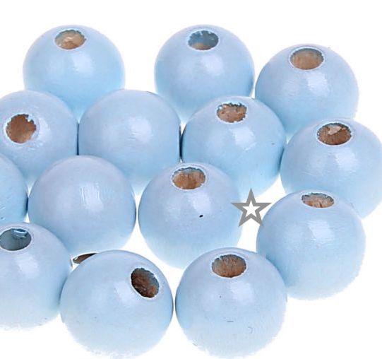 perles en bois assortiment pour bijoux DIY bracelet loisirs creatifs ciel attache tetine