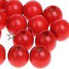 Perles bois assortiment rouge 12 MM bijoux attache tetine