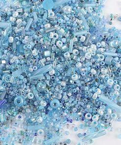 perles-de-rocailles-miyuki-bleu-verre-japonnaises pour bijoux