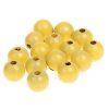 KIT PERLES BOIS POUR BRACELETS ET BIJOUX DIY jaune attache tetine