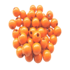 KIT PERLES BOIS POUR BRACELETS ET BIJOUX DIY NATUREL BRUT orange