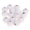 KIT PERLES BOIS POUR BRACELETS ET BIJOUX DIY NATUREL BRUT BLANC attache tetine