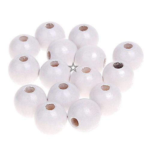 KIT PERLES BOIS POUR BRACELETS ET BIJOUX DIY NATUREL BRUT BLANC attache tetine