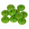 perles plates vert pour bijoux bracelet collier attache tetine DIY loisirs créatifs