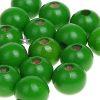KIT PERLES BOIS POUR BRACELETS ET BIJOUX DIY vert attache tetine