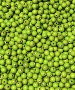 Perles en gros pomme vert 10 MM pour bijoux attache tétine bracelet collier pour bracelet colliers et autre bijoux X500