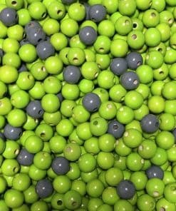 Perles en gros vert gris 10 MM X500 en gros vert gris10 MM pour bijoux attache tétine bracelet collier pour bracelet colliers et autre bijoux X500