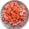 perle fantaisie étoile orange bois pour bijoux bracelet attache tétine. Boutique de perles prix grossiste