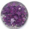 perles fantaisie étoiles violet bois pour bijoux bracelet attache tétine. Boutique de perles prix grossiste
