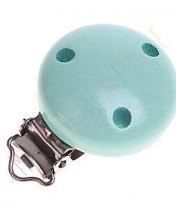 Clip attache tetine menthe pince attache tetine . Grossiste matériel attache tétine