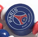 perle PSG en bois pour attache tetine bijoux loisirs créatifs